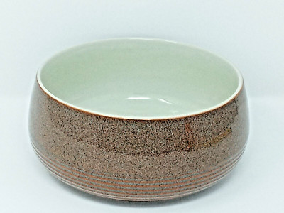 Denby Greystone 7'' Vegetable Bowl made in England heavy stoneware euc