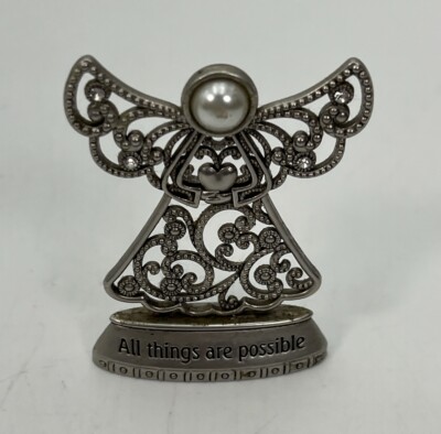 X3 All things are possible AN ANGEL IS ALWAYS BY YOUR SIDE FIGURINE Ganz