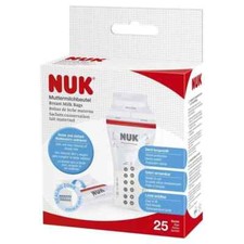 Nuk Breast Milk Storage Bags 25 Bags Pack Best Pricing Australia Stock