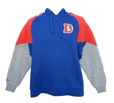Denver Broncos Men's Size Small Trading Block Hooded Sweatshirt