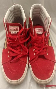 captain marvel vans mens