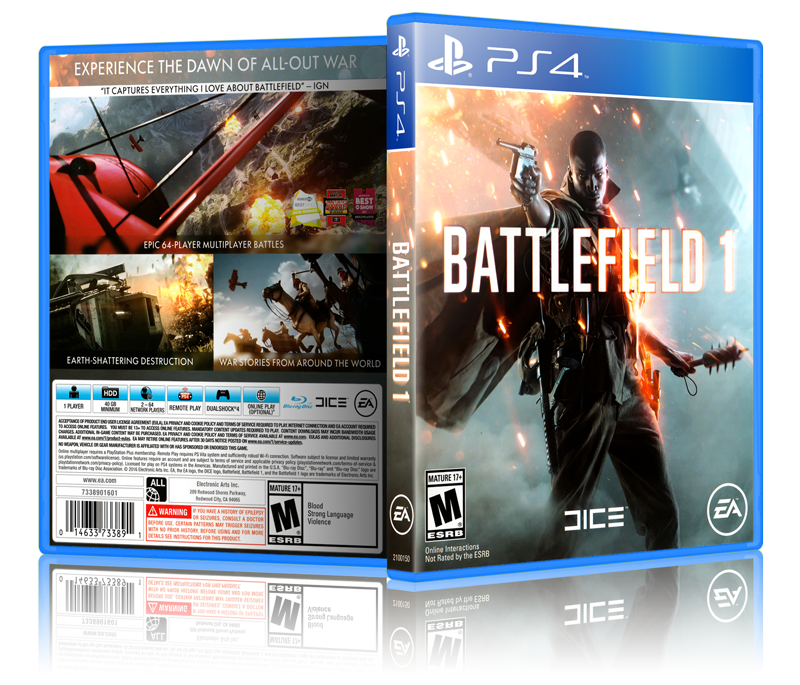 Battlefield 1 - Cover and Case. NO | eBay