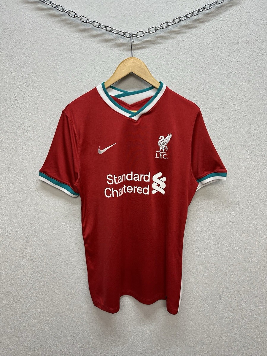 Nike Liverpool 2020 2021 Home Football Shirt Soccer Jersey Size L Nike Liverpool 2020 2021 Home Football Shirt Soccer Jersey Size L