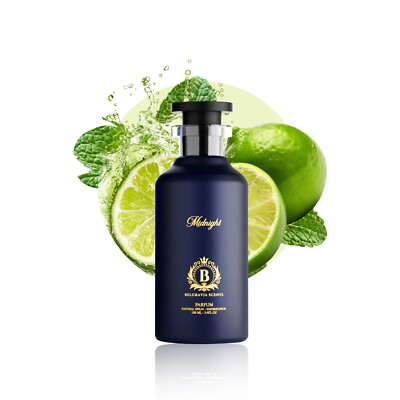 Belgravia Scents Midnight 3.4 EDP Perfume Cologne Unisex New In Box