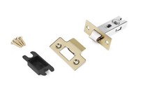 Tubular Latch 2.5 Inch Satin Brass Plated