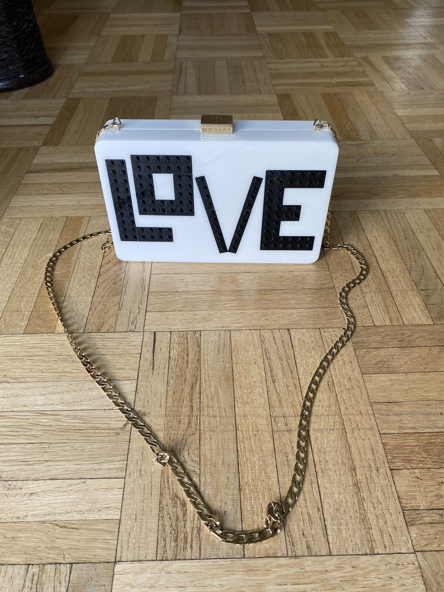 Les Petits Joueurs Lego Love Acrylic Purse Originally $985 | eBay