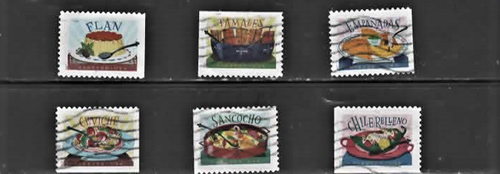 USA 2017 used Delioso Stamps Set Condition Fine