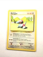 PORYGON - 39/102 - Base Set - Pokemon Card - LP