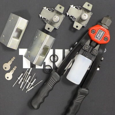 Thule Jeu De Serrure De Remplacement 855 Oks Pour Coffres De Toit + Outil - Photo 1/2