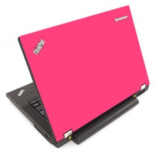 HOT PINK Vinyl Lid Skin Cover Decal fits IBM Lenovo ThinkPad T440P Laptop