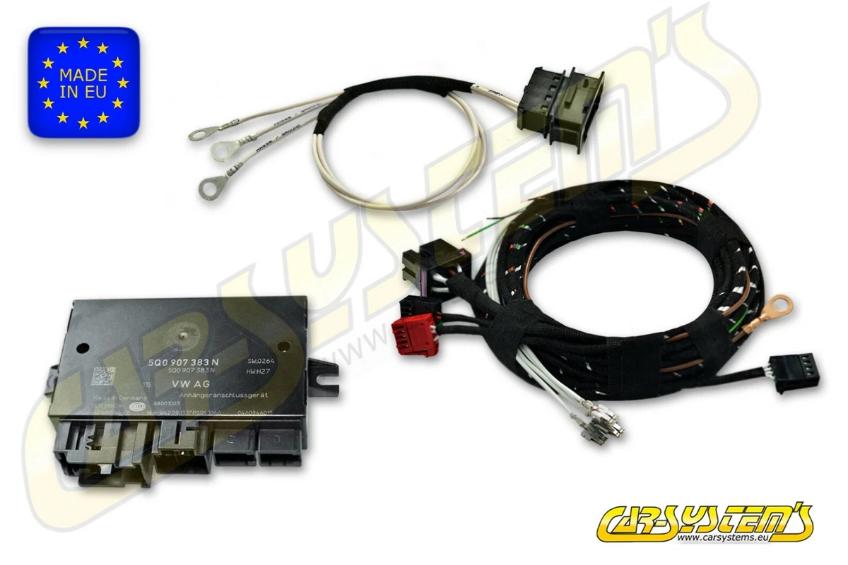 Skoda KAROQ NU7 Fully Electric Swiveling Towbar Cable Control