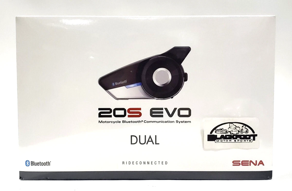 SENA 20S EVO BLUETOOTH® COMMUNICATION SYSTEM DUAL PACK | eBay