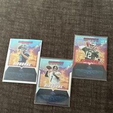 Panini Rookies & Stars Airborne NFL 3 Cards Jared Goff Roethlisberger Cunningham