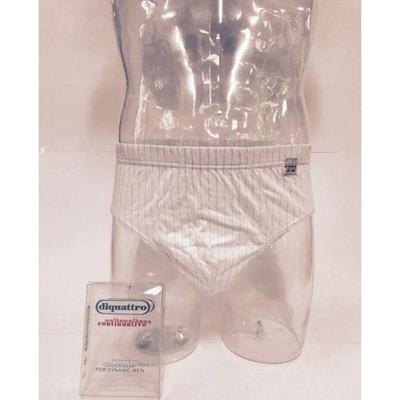 DIQUATTRO 6 HERREN SLIP GROSSE GRÖßEN BAUMWOLLE 119/C