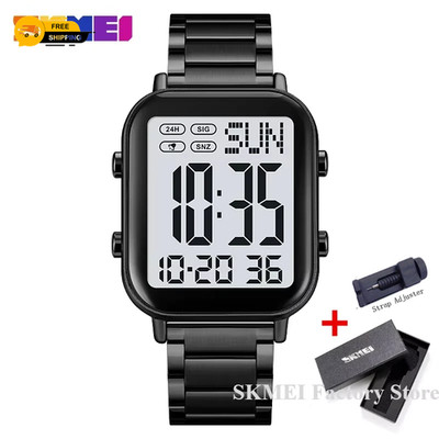 2259 Luxus Digitaluhr für Männer Wasserdicht Sport Elektronische Herren Armbanduhr EL