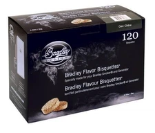 Bradley Smoker Bisquettes 120 Pack - Oak