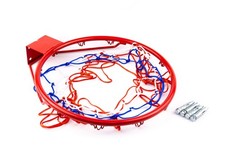 Steel Netball Ring & Net With Wall Bolts Also Ideal For Upto Size 5 Basketball