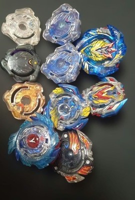 TAKARA TOMY Beyblade Burst Valkyrie Series Lot of 7 Spinning Tops Used