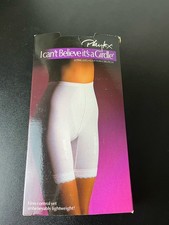 Vintage Playtex Can  t Believe It  s Not A Girdle XL White Nos New Long Leg READ
