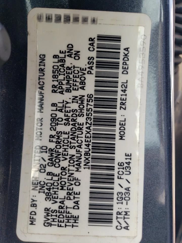 Cambio de transmisión Corolla 2010 2675733 Foto 4 de 4