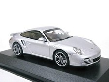 European Limited Edition 1/43 Scale Porsche 911 Turbo (Silver) 997/2 2009_