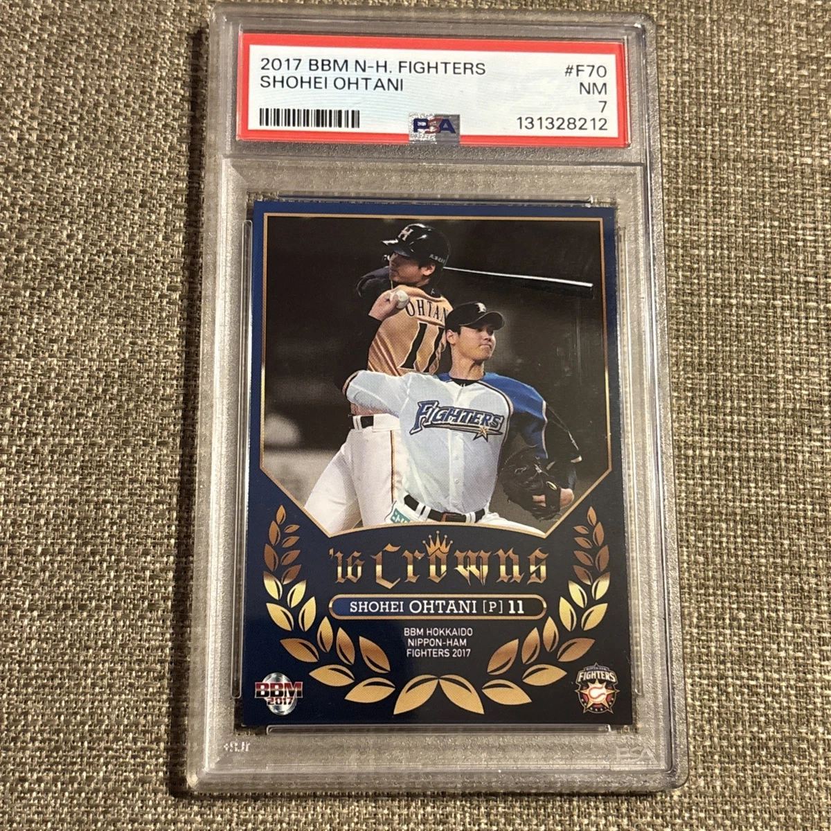2017 BBM Nippon Ham Fighters - Shohei Ohtani #F70 for sale | eBay