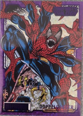 DOPPELGANGER 2024 UD Marvel Allegiance The Infinity Trilogy Magenta Glitter /99