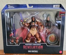 King Grayskull Deluxe Figure Masters Of The Universe Masterverse Revelation