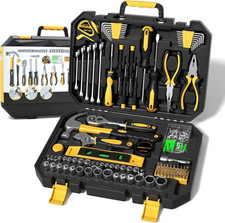 Household Tool Kit 209 Piece Socket Wrench Set Home Auto Repair Garage Mechanic