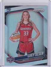 2025 Panini Prizm WNBA #145 Lucy Olsen Silver Prizms