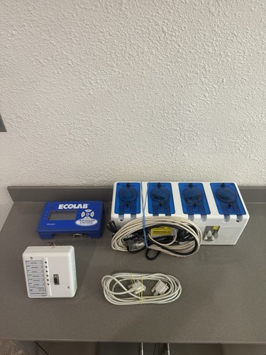 ECOLAB Advanced Laundry Control System Full Set Model LM4000 (Untested AS-IS)