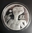 999 Silver et The Extra Terrestrial Silver Coin Limited Edition 1oz Proof Rare