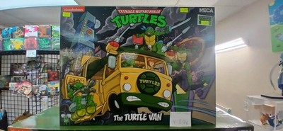 2023 NECA Teenage Mutant Ninja Turtles VAN Party Wagon 7'' Scaled NEW TMNT