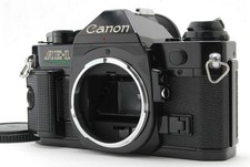    Near MINT    Canon AE-1 Program 35mm SLR Film Camera Black Body From JAPAN