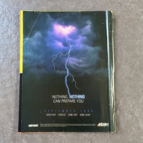 VTG EGM2 Supplement Video Game Magazine SEGA FORCE Saturn 1994 Genesis 32X 90s