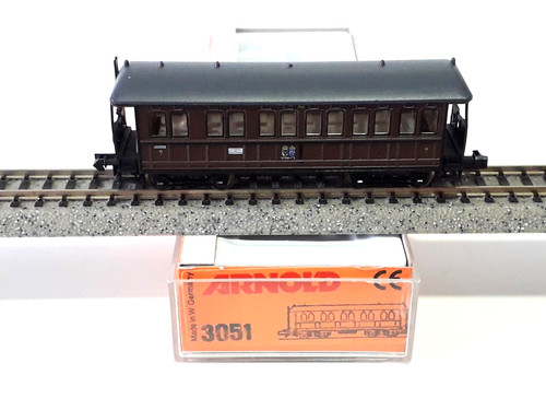 COCHE DE PASAJEROS 3ª CLASE 2581 PRUSIANO (K.P.E.V.) EP. I ARNOLD 3051 (I287) | Zustand: Usado