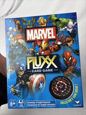Marvel FLUXX Card Game with Collector's Coin NEW