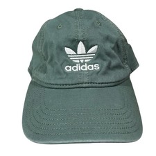 Adidas Originals Trefoil Baseball Cap Sage Green Adjustable Strapback Hat