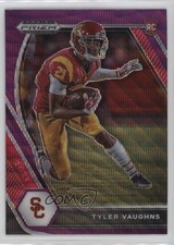 2021 Panini Prizm Draft Picks Purple Wave Prizm Tyler Vaughns #160 13xo