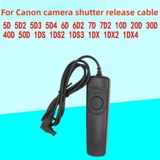 Shutter Release Remote Control Cord For Canon EOS 5D2 5D3 7D 7D2 1DX2 RS-80N3