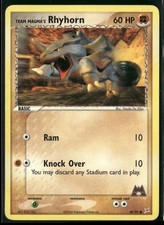 Team Magma's Rhyhorn Common Team Magma vs Team Aqua 68/95 NM on eBay
