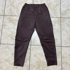 Nike Brown Woven Joggers Zip Tech Essentials Pants DH4224-203 Mens Sz Medium
