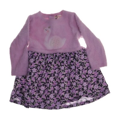Au Pareil Au Même, Kleid, Größe: 80, Lila/Schwarz/Mehrfarbig #AbC