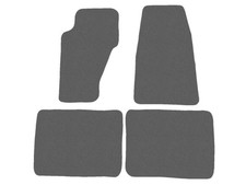 Velour Fußmatten für Jeep Grand Cherokee WJ 1998-2005, Graphit x14 Rand