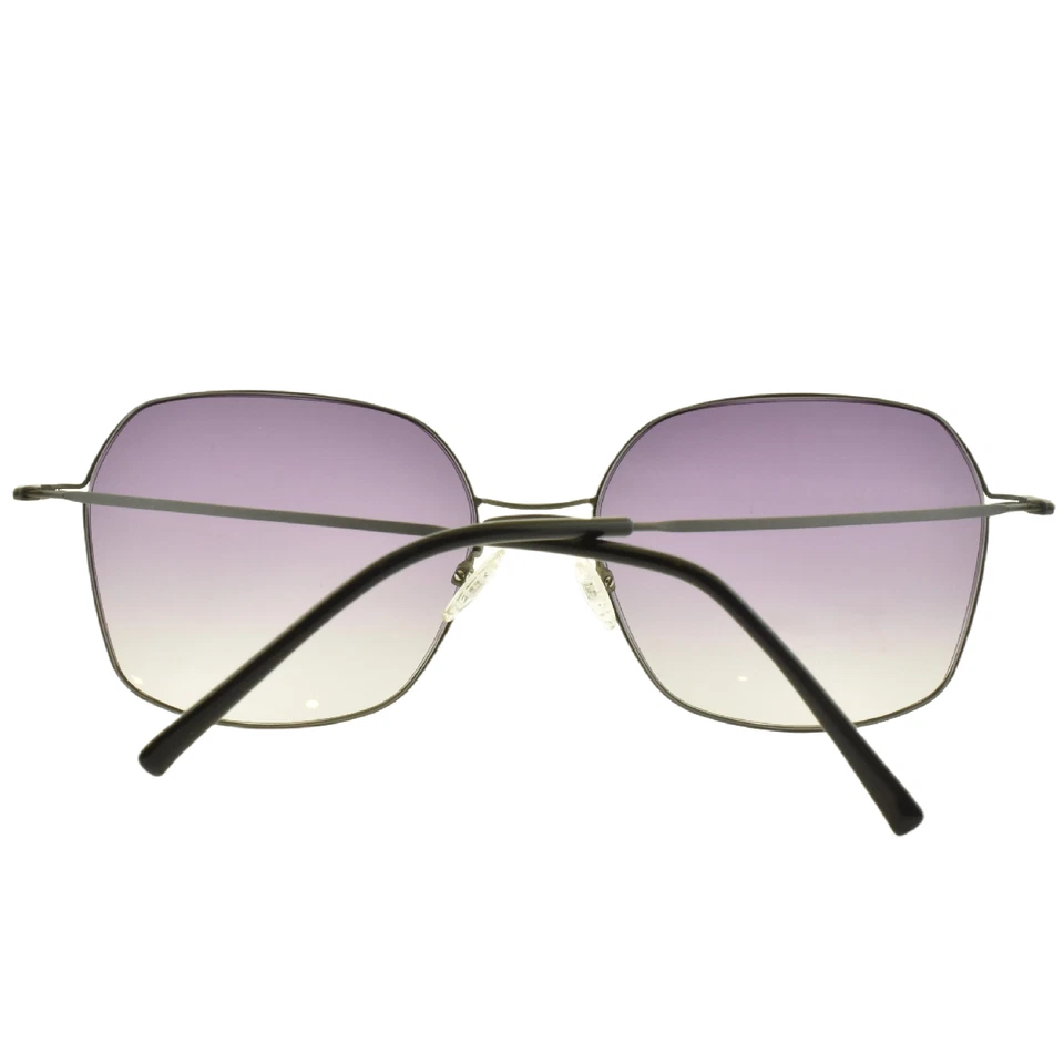 NUEVO HENRY JULLIEN SKYLIGHT 06 CAT2 C92 54-17-135 Negro Cuadrado Borde Completo Gafas de Sol Foto 4 de 4