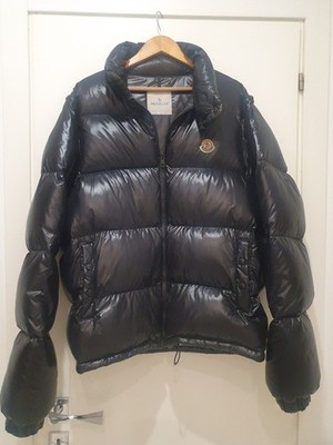 Moncler Daunenjacke glänzend schwarz G32-003 En 12934 Neu ungetragen!