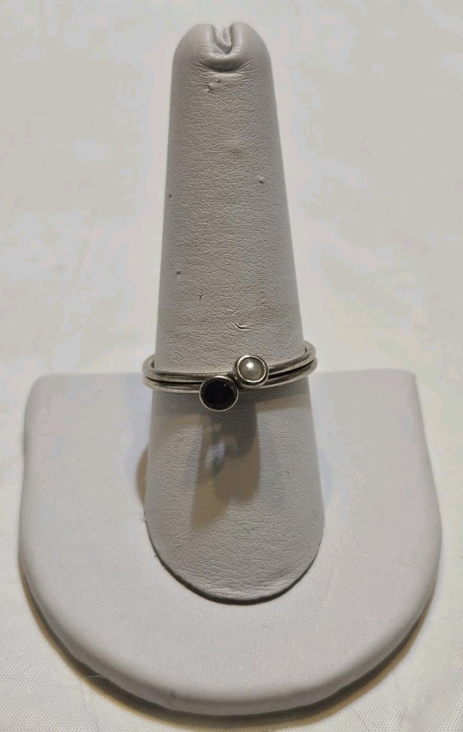 Silpada Birthstone Stackable Sterling Silver 925 … - image 1