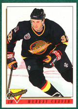 Murray Craven - 1993-94 Topps Premier #400 - Vancouver Canucks Hockey Card