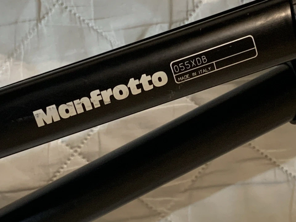 Manfrotto 503HDV Professional Video Fluid Head and Tripod 055XDB Pan Clean - Image 4 of 4