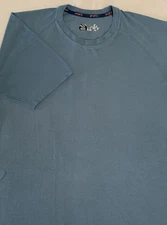 Chubbies Sports Shirt Mens  Blue Workout Stretch Preppy Polyamide Run Athleisure